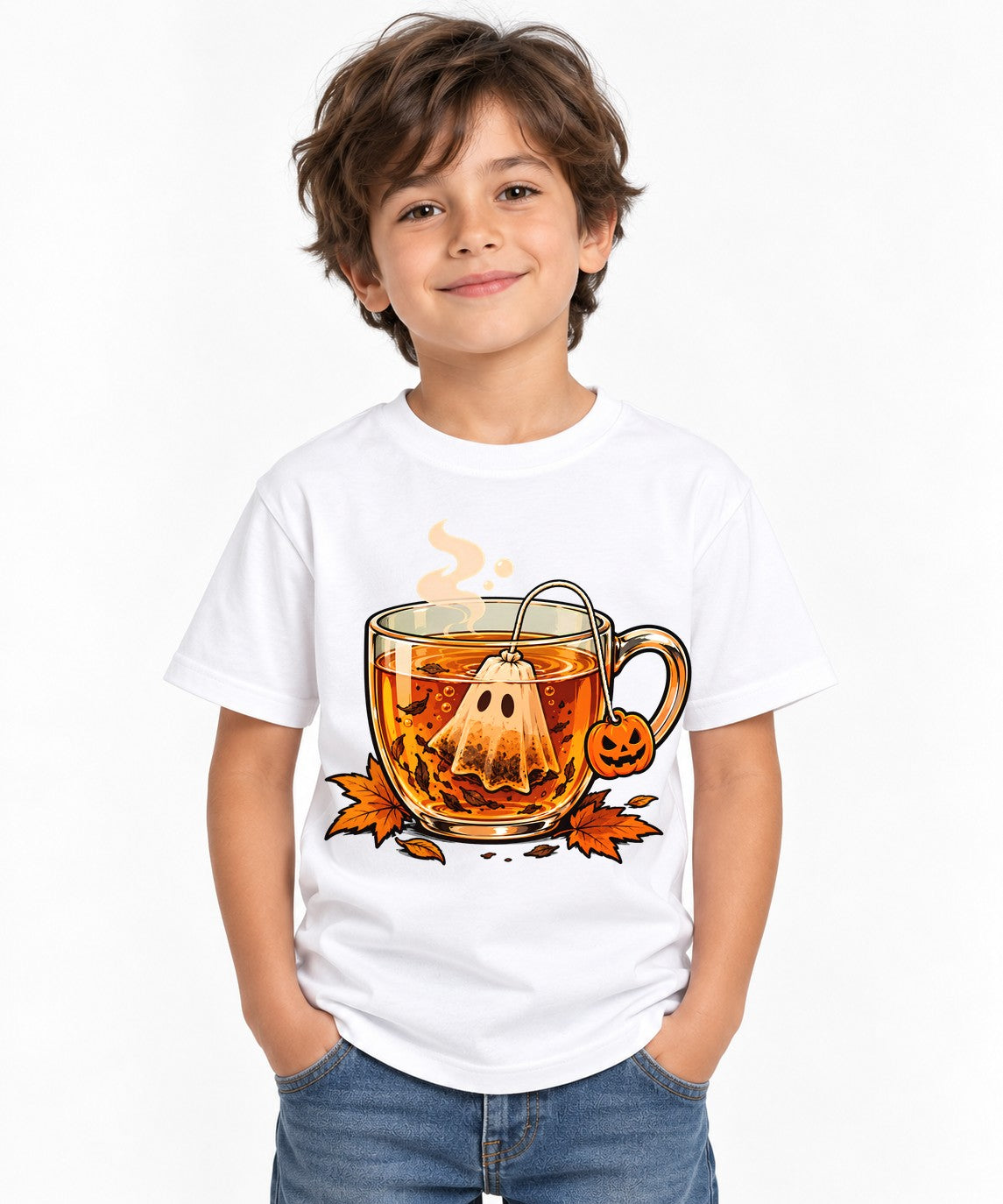 Ghost Tea Bag - White