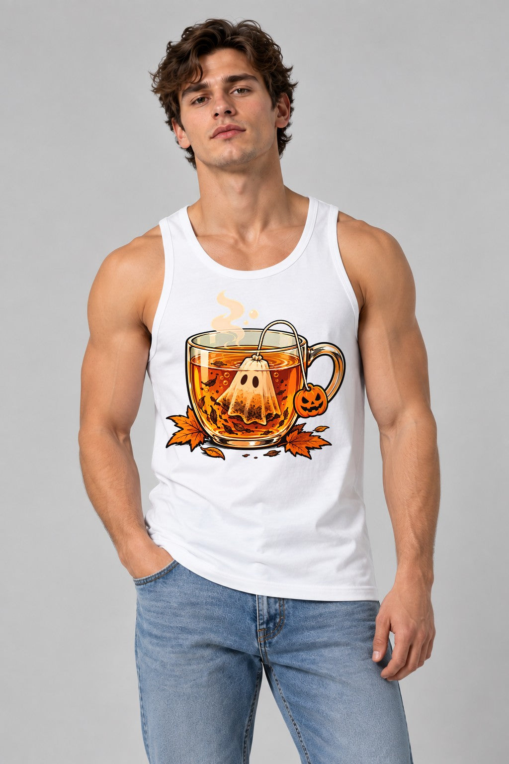 Ghost Tea Bag - White
