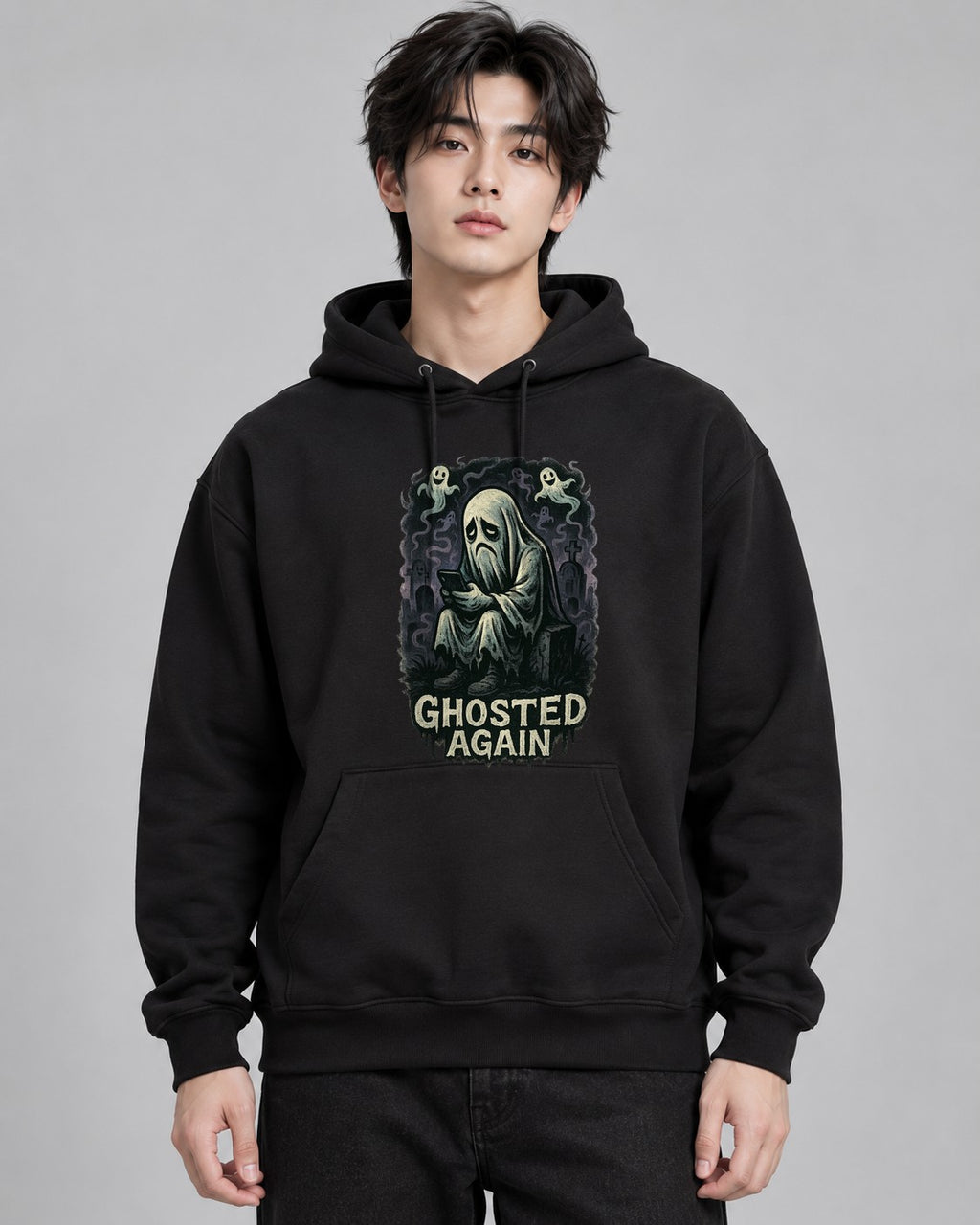 Ghosted Again - Black
