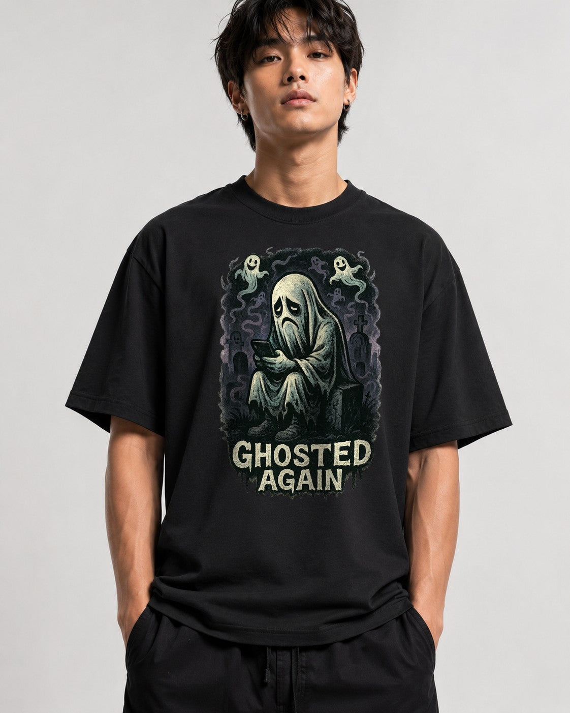 Ghosted Again - Black