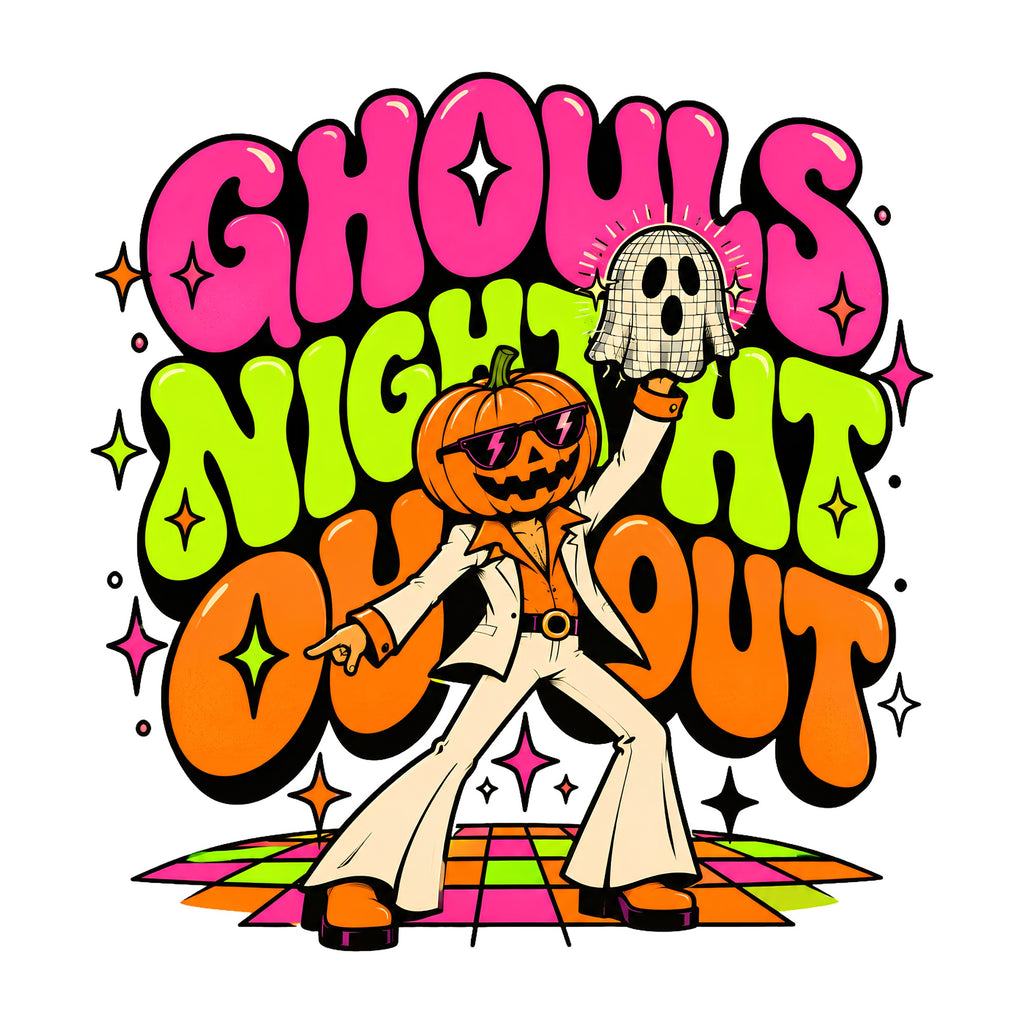 Ghouls Night Out Disco Pumpkin
