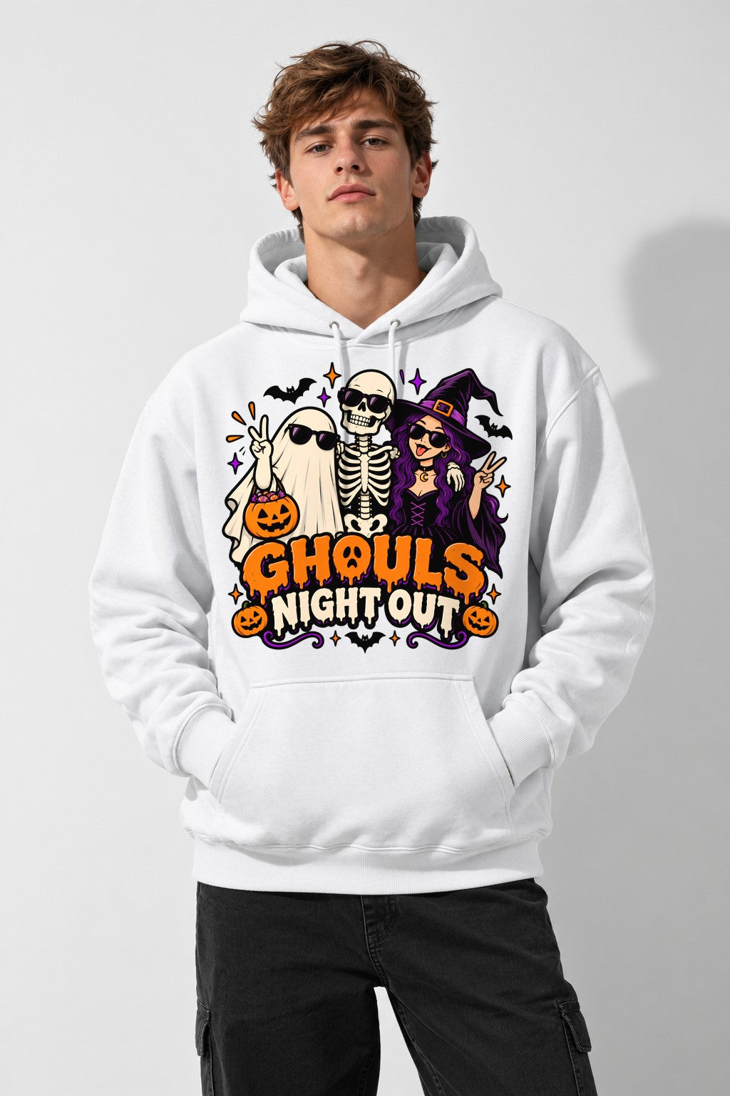 Ghouls Night Out - White