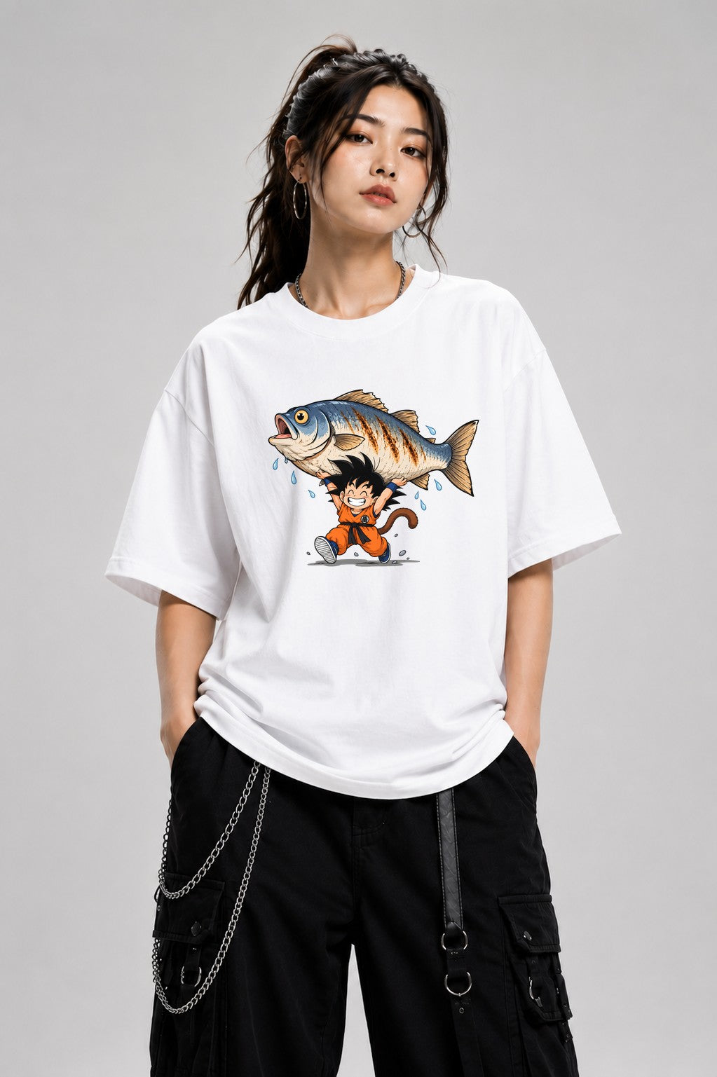 Giant Fish Catch - White