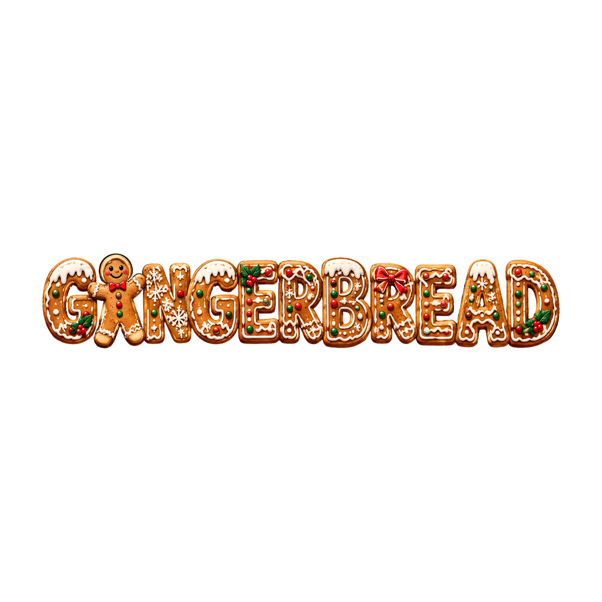 Gingerbread Letters
