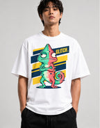Glitch Chameleon - White