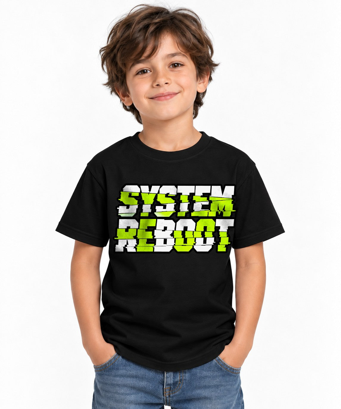 Glitch System Reboot - Black