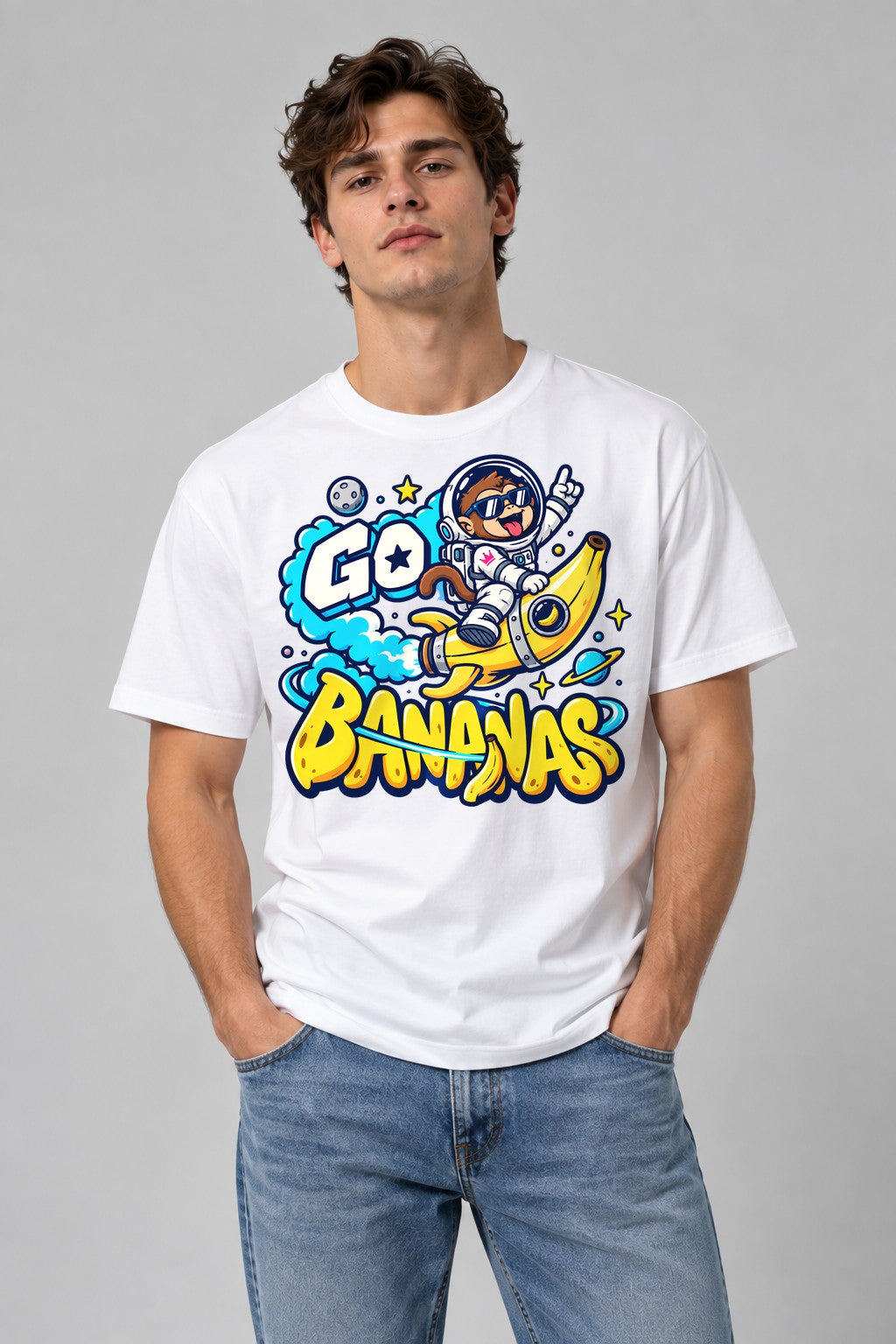 Go Bananas - White