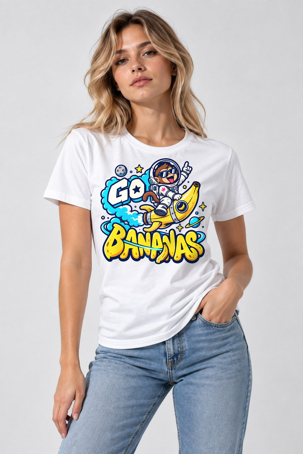Go Bananas - White