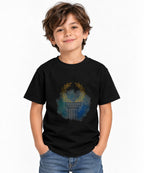 Golden Laurel Pillar - Black