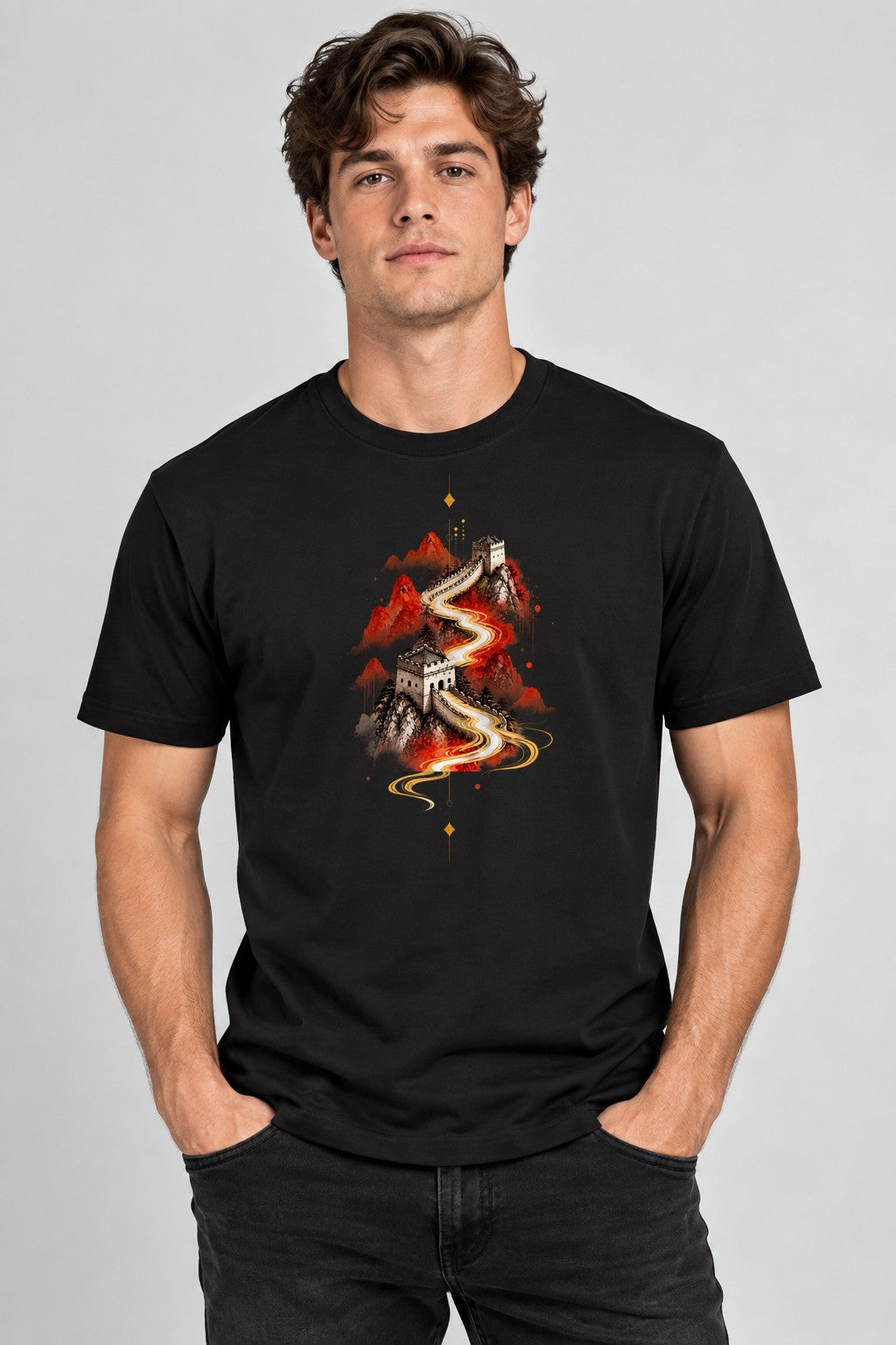Golden Mountain Fortress - Black