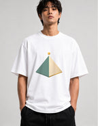 Golden Pyramid Geometry - White