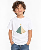Golden Pyramid Sunset - White