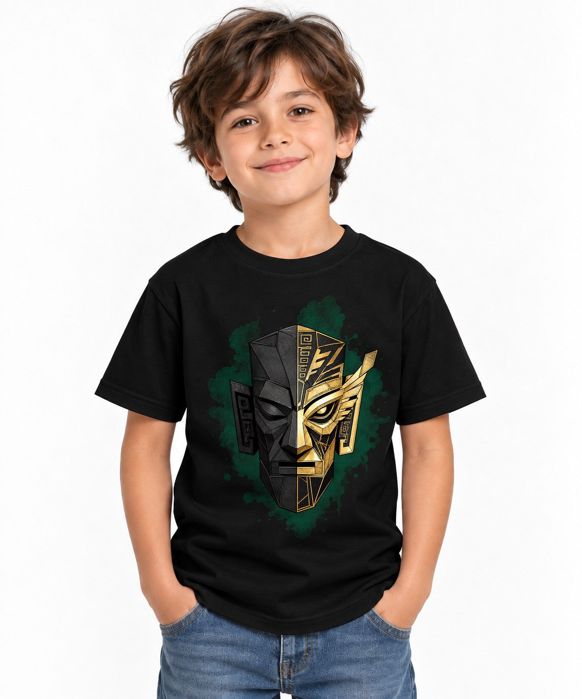 Golden Relic Mask - Black