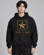 Golden Star Emblem - Black