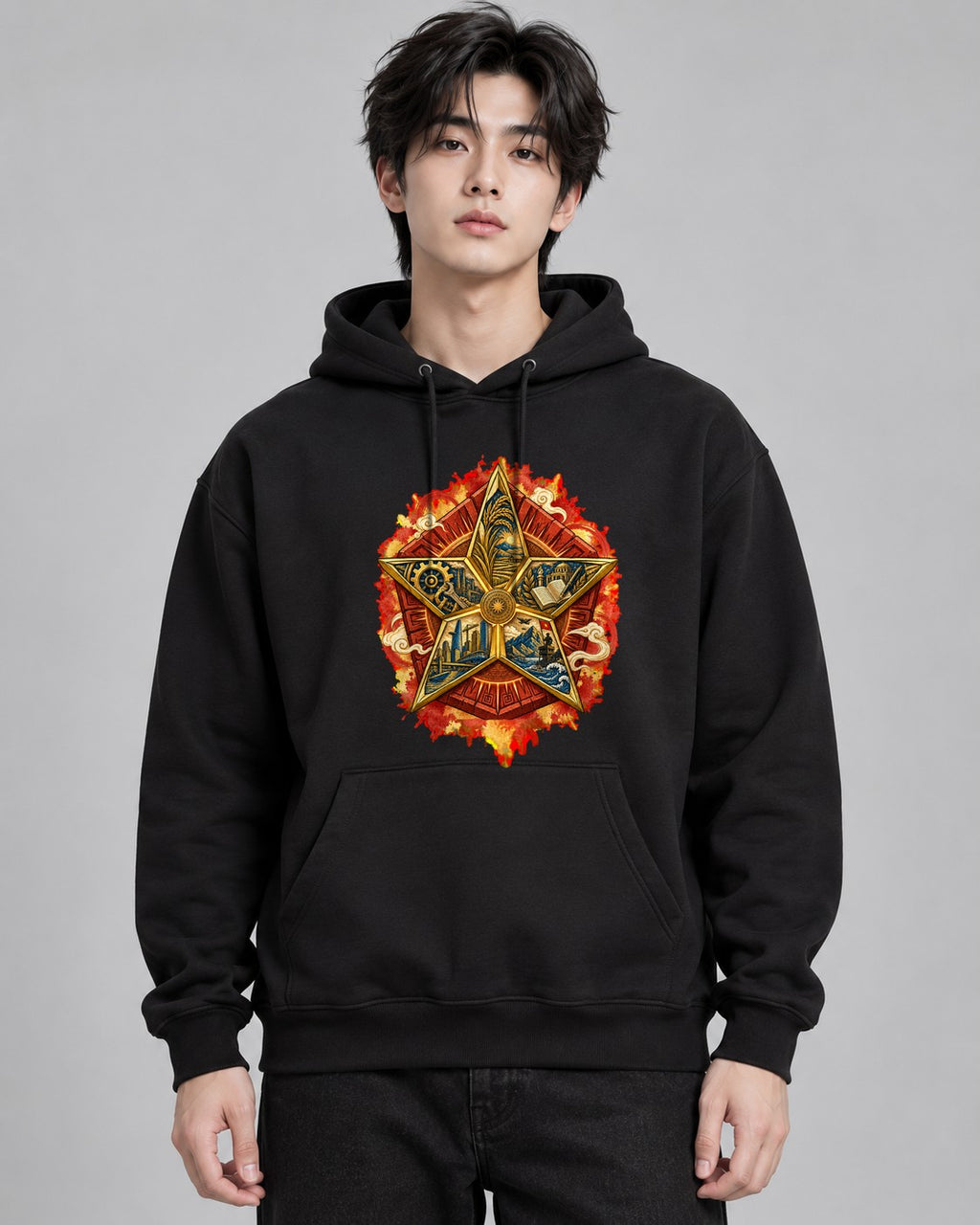 Goldens Star Emblem - Black