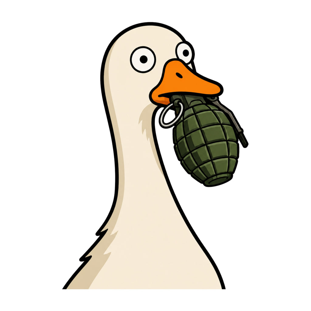 Goose With Grenade