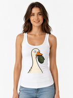 Goose With Grenade - White