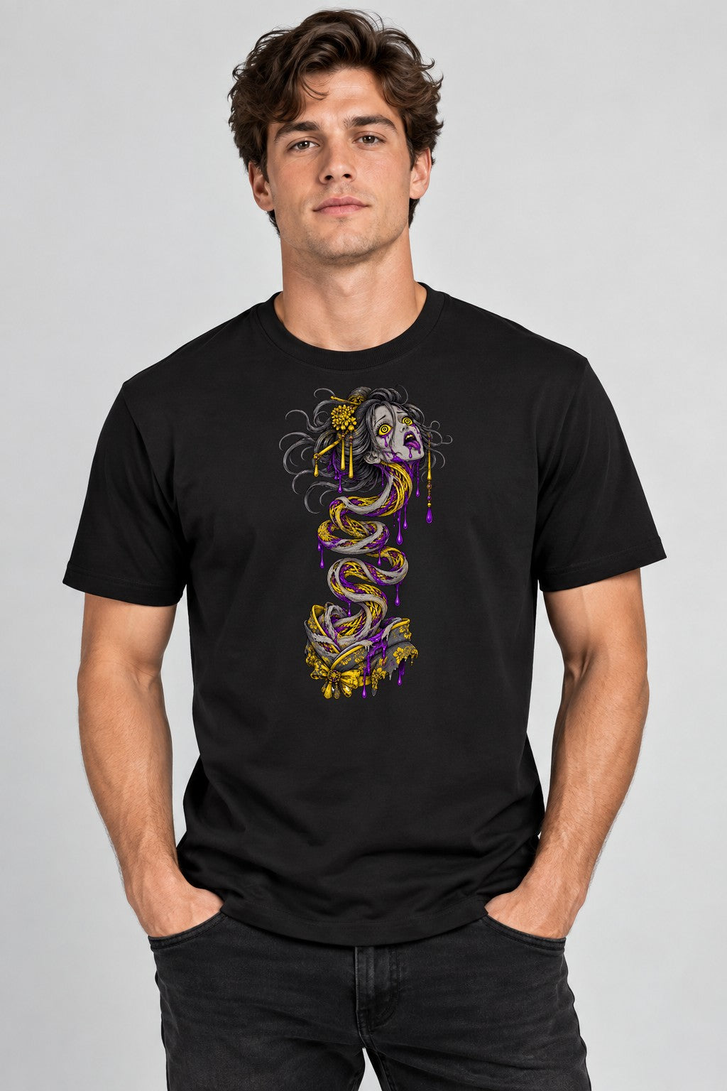 Gorgon Serpent Queen - Black