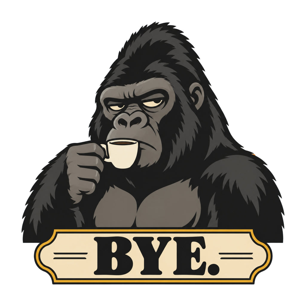 Gorilla Coffee Bye