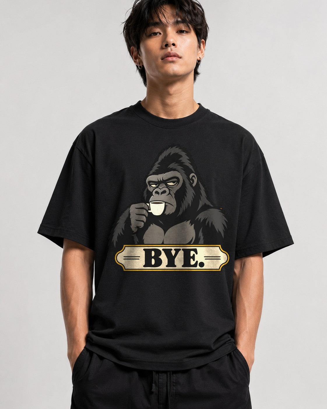 Gorilla Coffee Bye - Black
