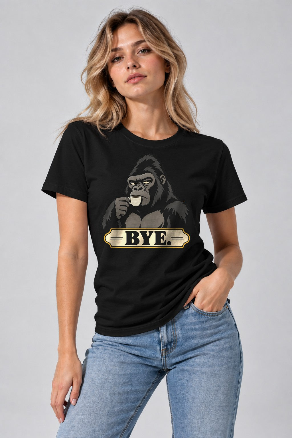Gorilla Coffee Bye - Black