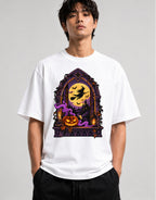 Gothic Witch Window - White