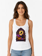 Gothic Witch Window - White