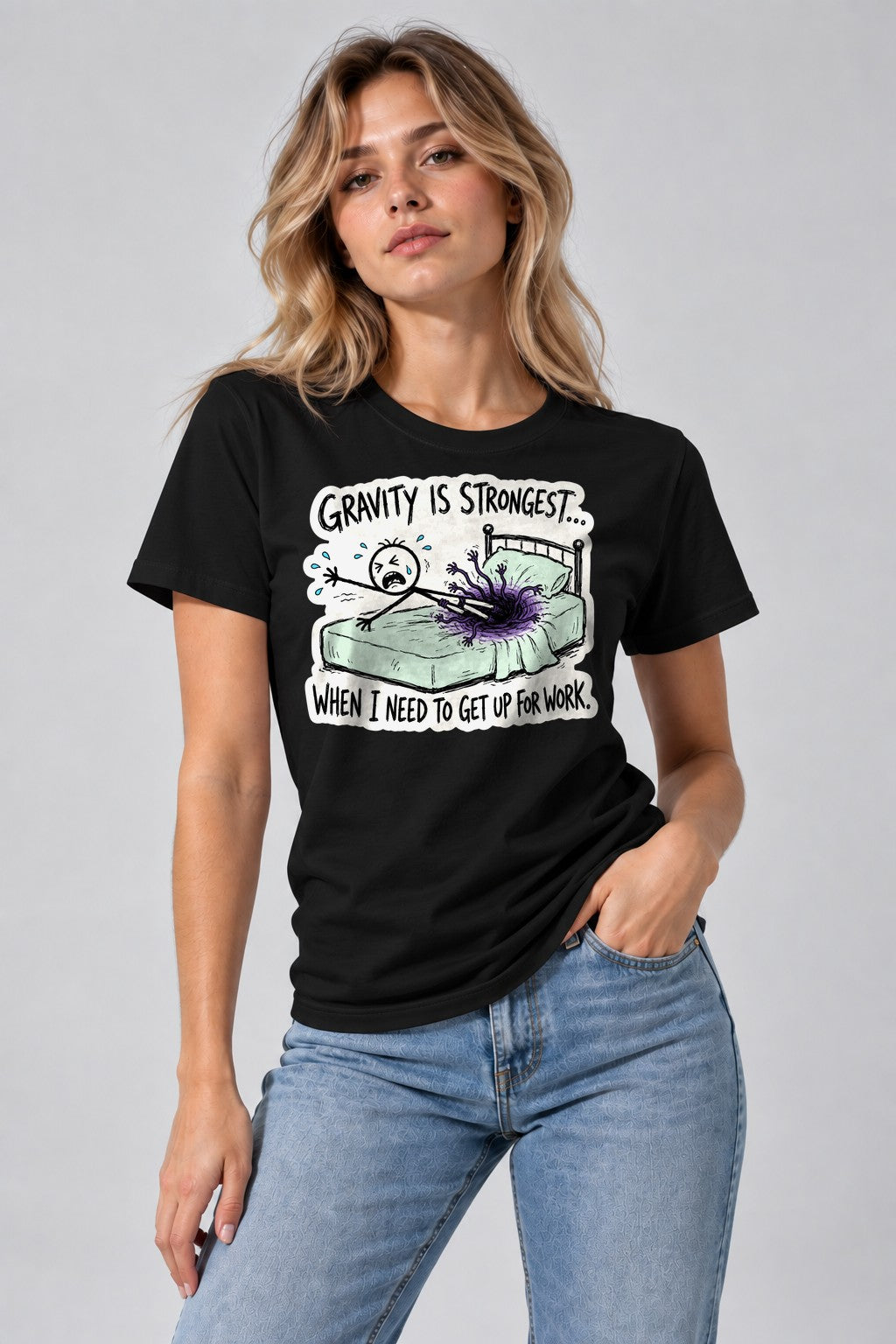 Gravity Is Strongest - Black