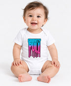 Gravity Rush Dripping Text Shirt - Vaporwave Streetwear Graphic Tee - White