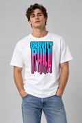 Melting Gradient Drip - White