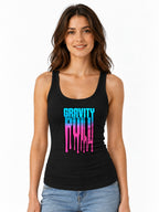 Gravity Rush Dripping Text Shirt - Vaporwave Streetwear Graphic Tee - Black