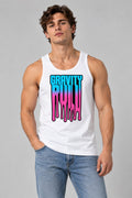 Melting Gradient Drip - White