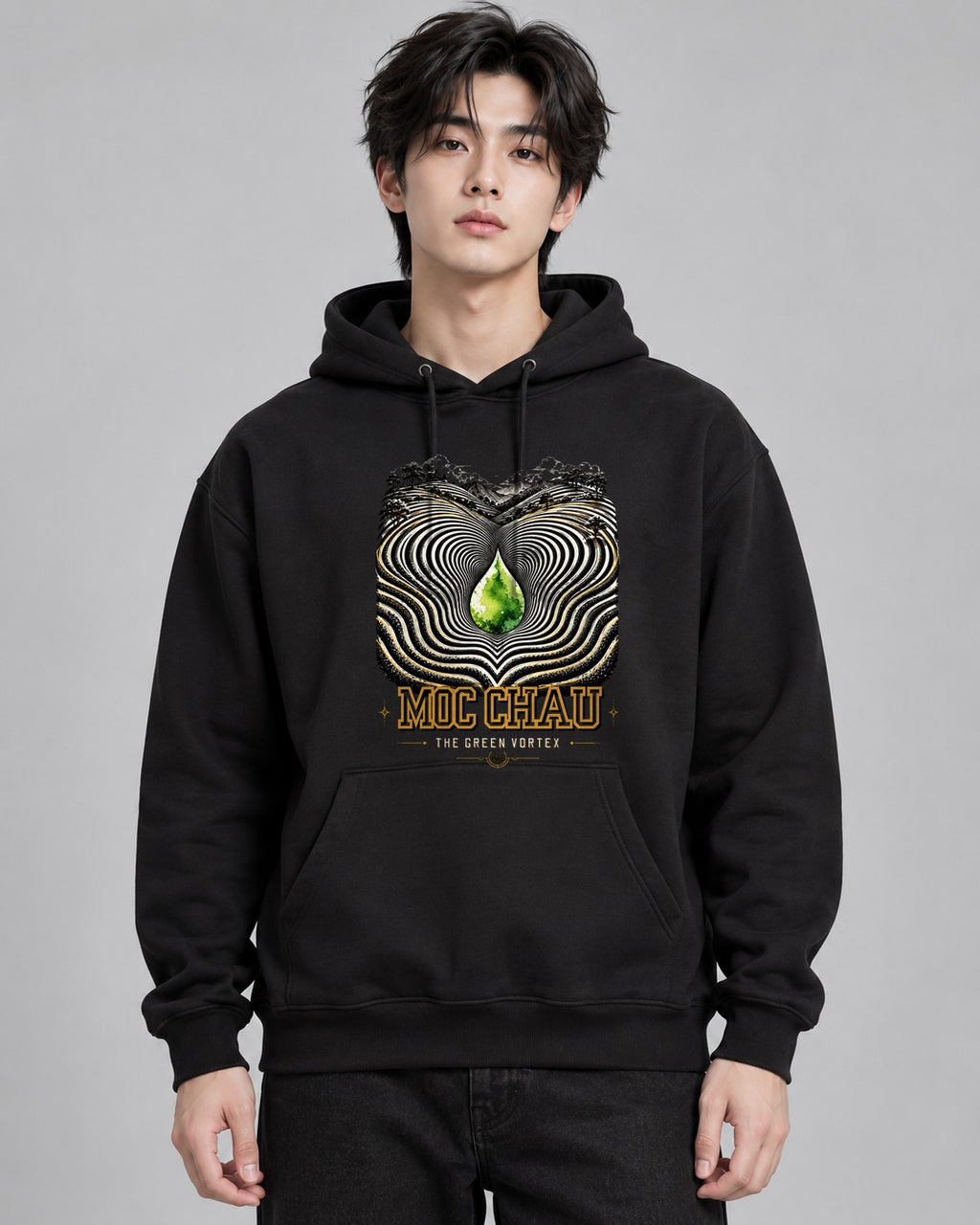 Green Vortex Moc Chau - Black