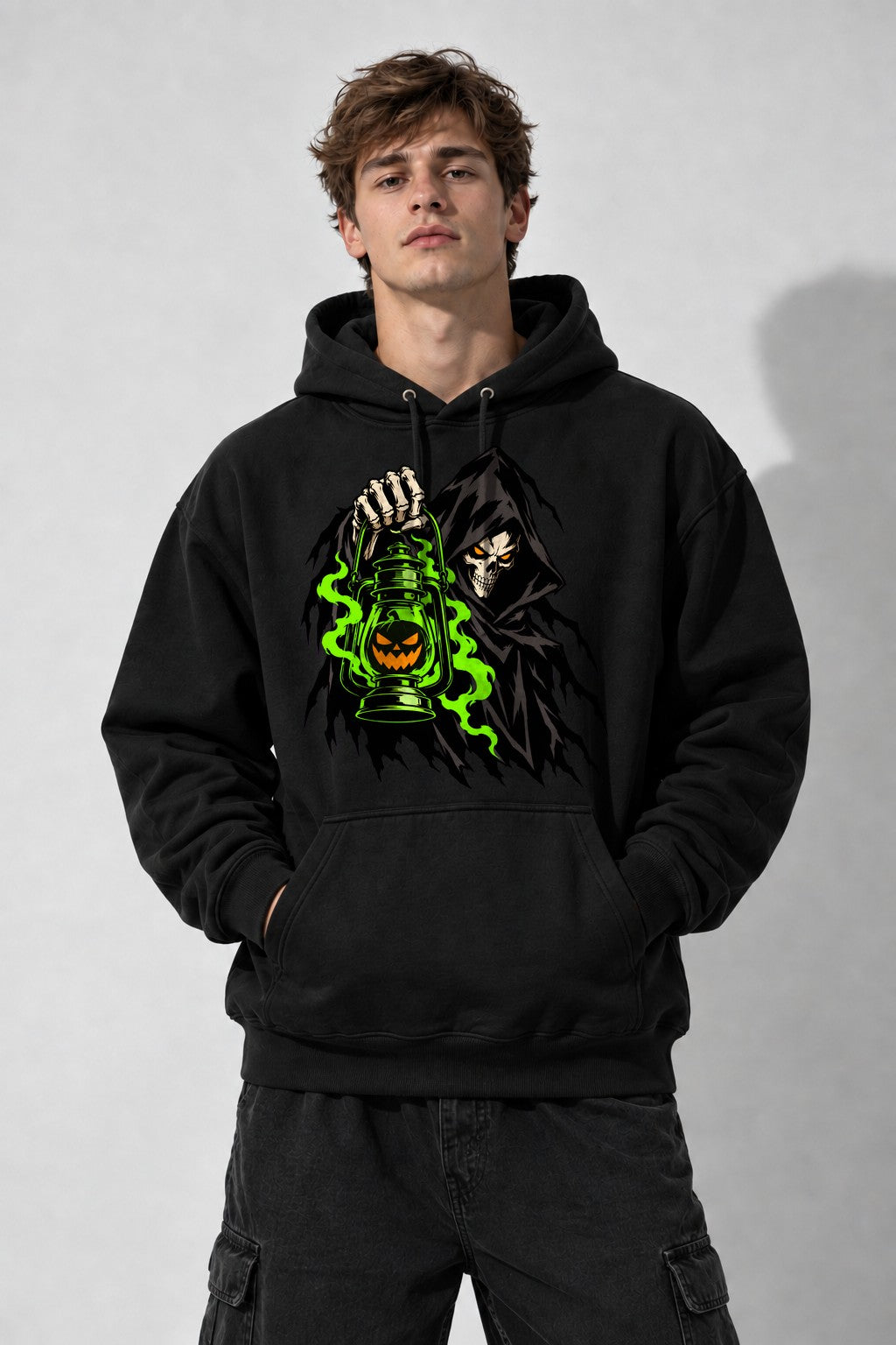 Grim Reaper Lantern - Black
