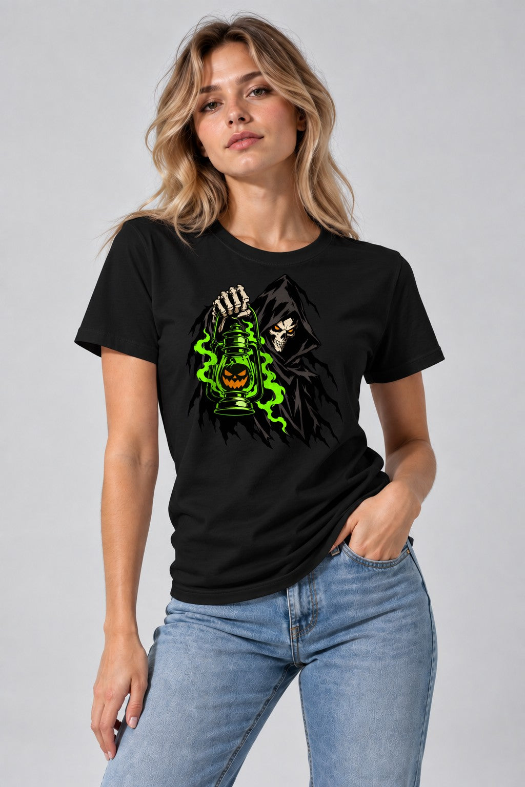 Grim Reaper Lantern - Black