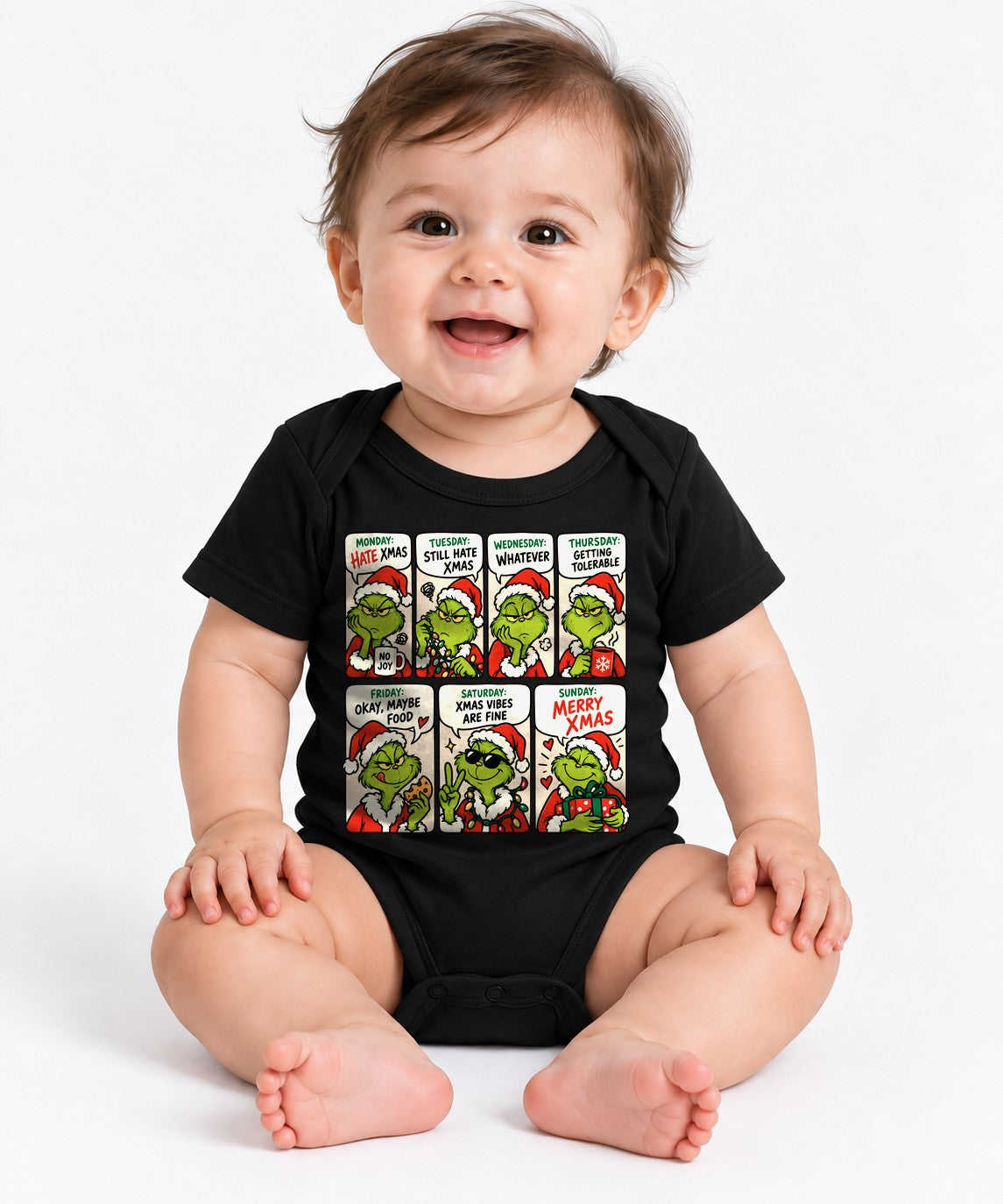 Grinch Week Mood - Black