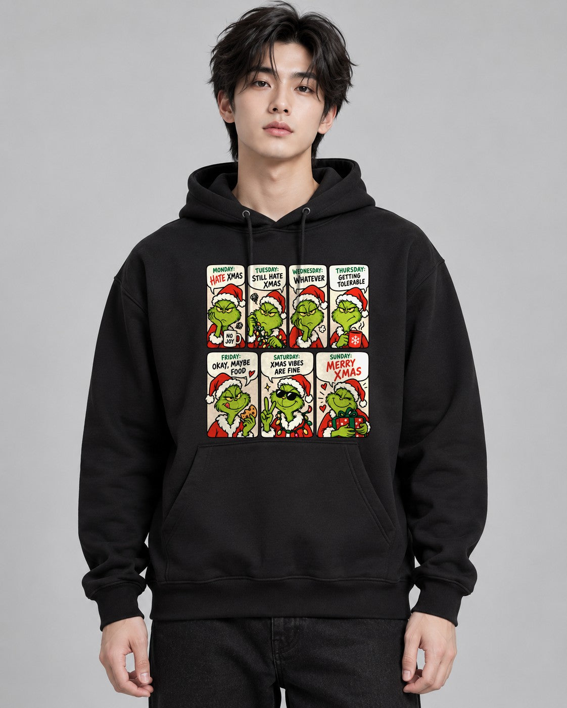 Grinch Week Mood - Black