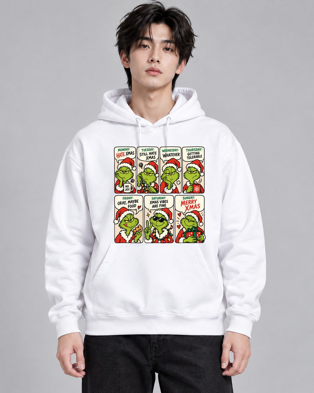 Grinch Week Mood - White