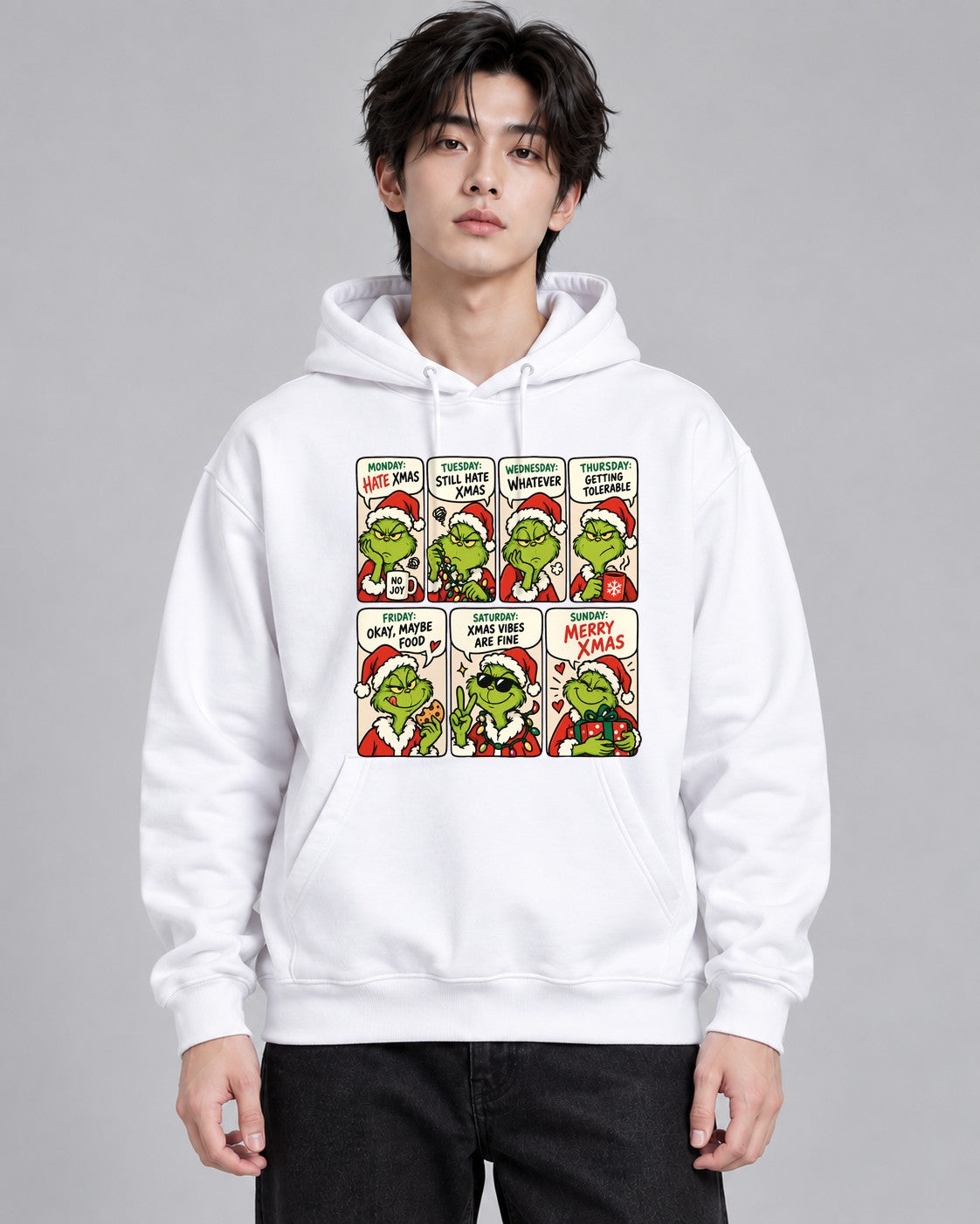 Grinch Week Mood - White