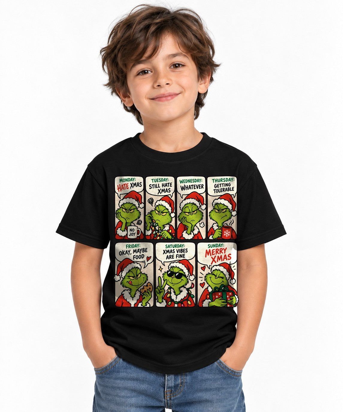 Grinch Week Mood - Black