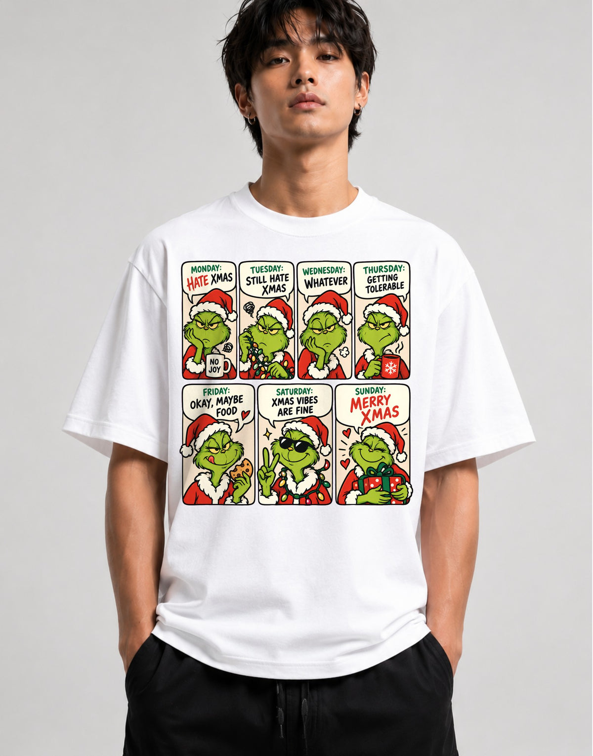 Grinch Week Mood - White