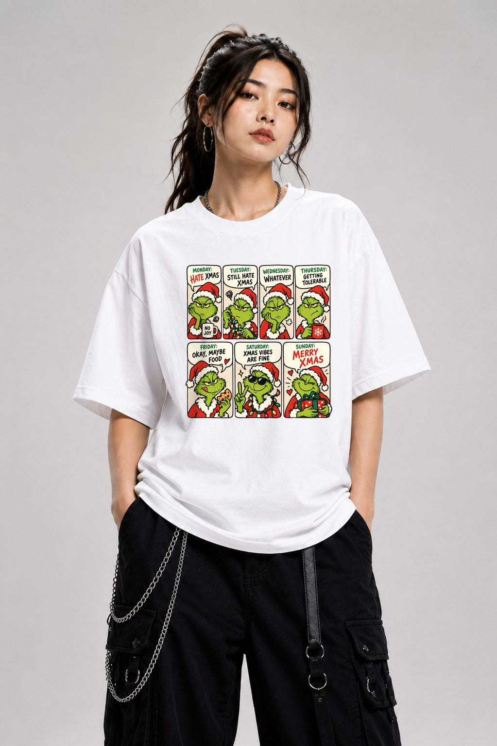 Grinch Week Mood - White