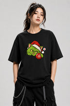 Grinchy Christmas Cat - Black
