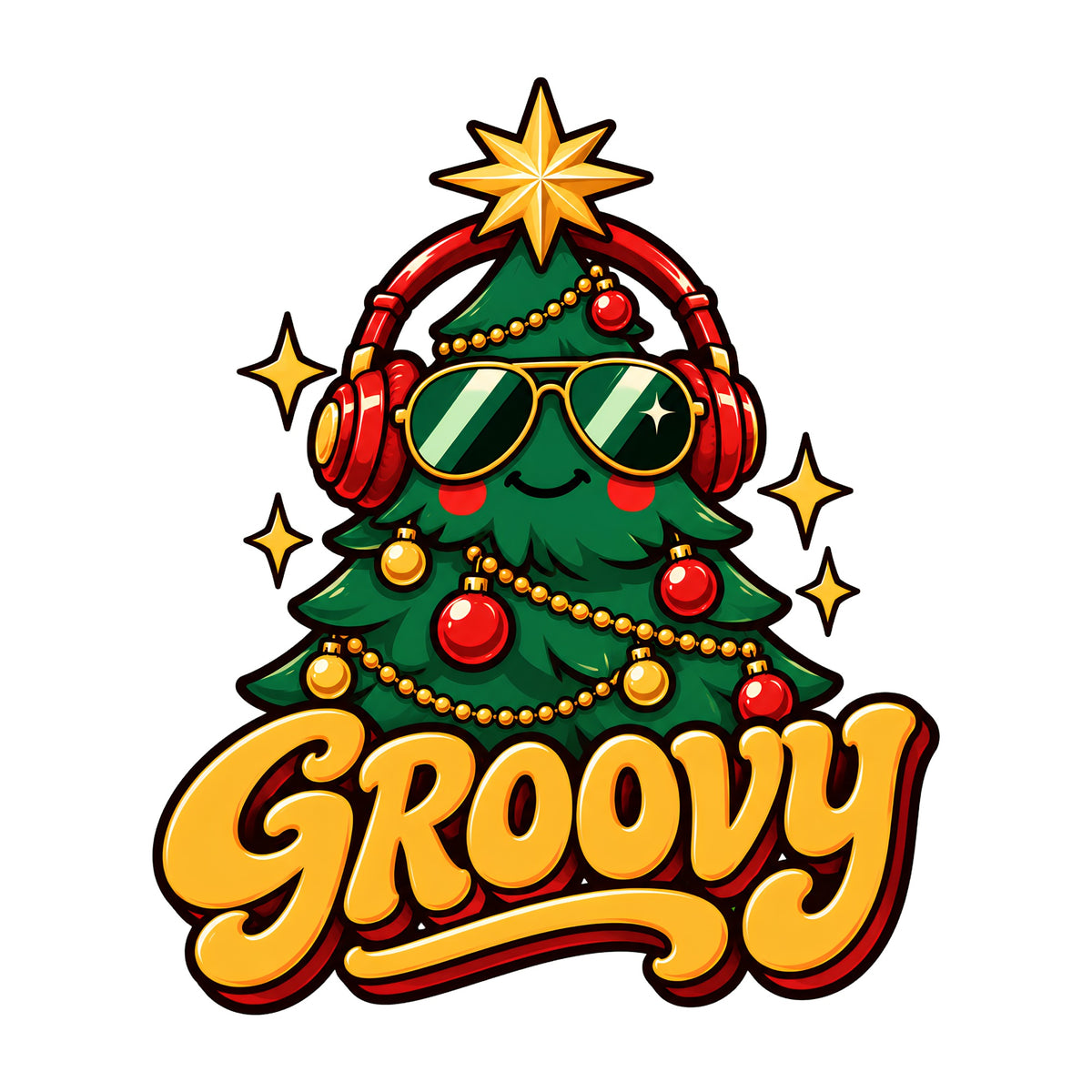 Groovy Christmas Tree