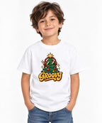 Groovy Christmas Tree - White