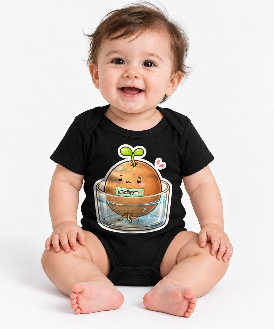 Growing Up Sprout - Black