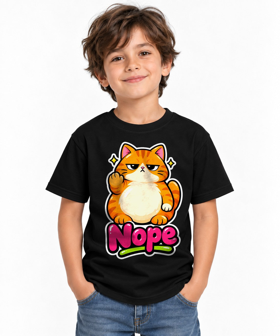 Grumpy Cat Nope - Black