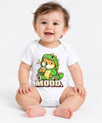 Grumpy Dino Boba - White