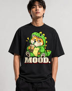 Grumpy Dino Boba - Black