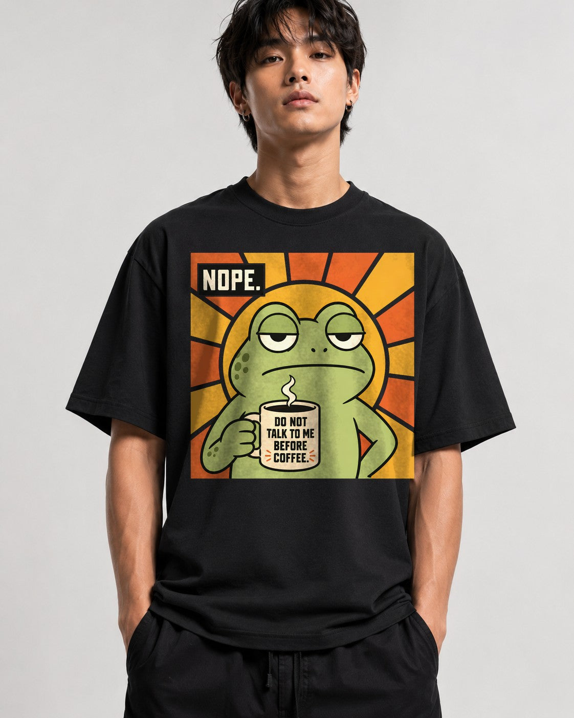 Grumpy Frog Coffee - Black